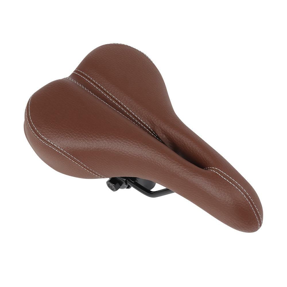 ENIX Bike Saddle W/Hole S-553 Brown