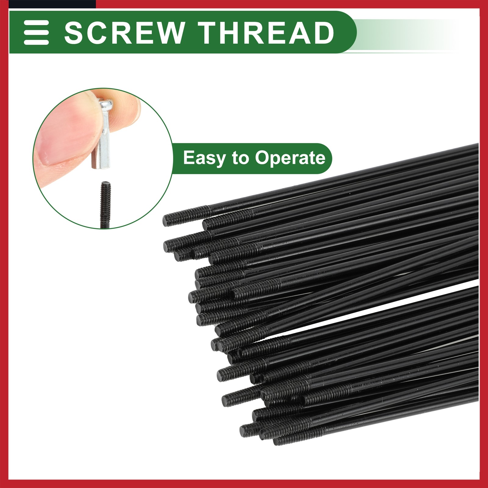 1Set 14G 255mm Length Bicycle Spokes Nipple Carbon Steel Universal