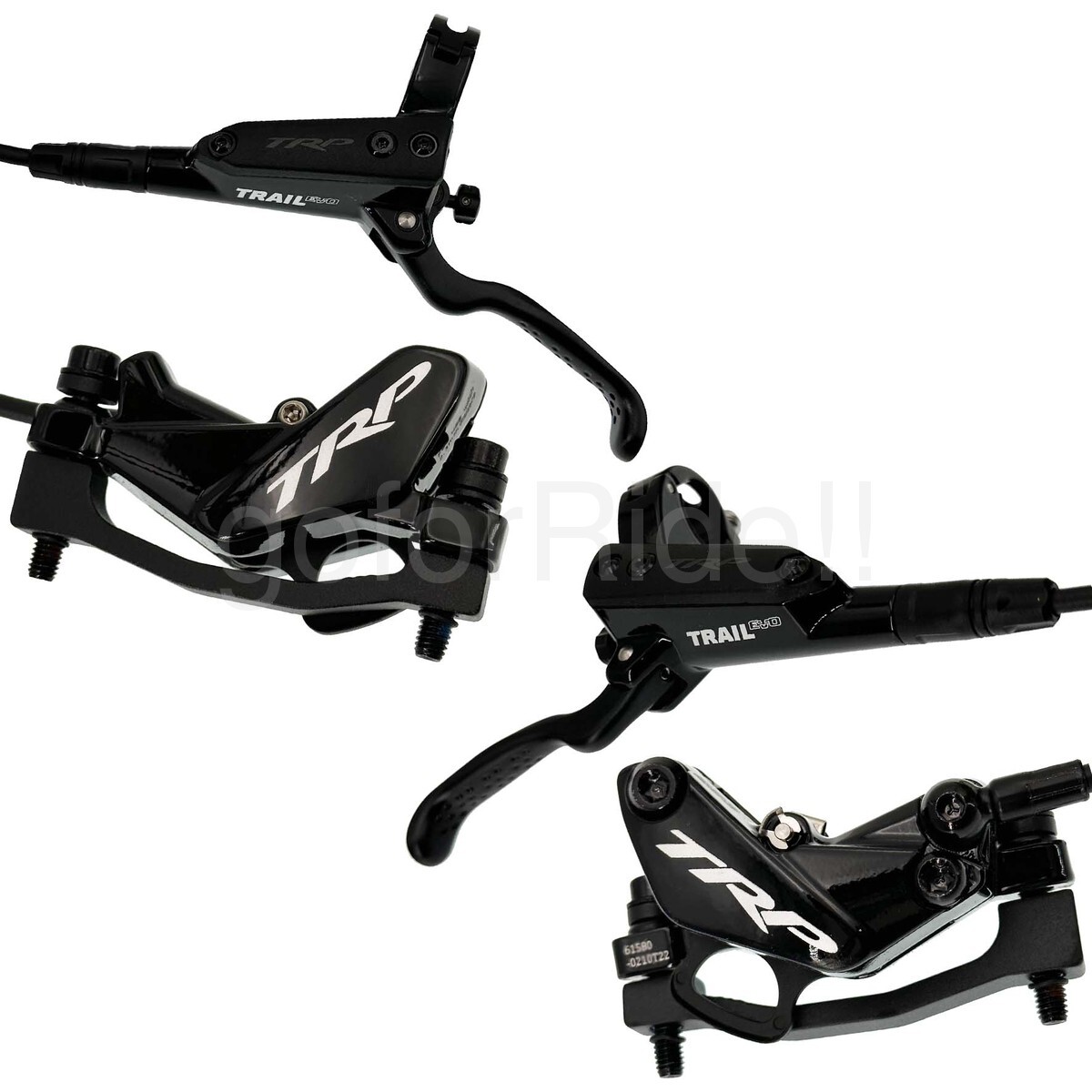 TRP Trail EVO HD-M843 Hydraulic MTB Bike Disc Brake Set Front 1500+Rear 900mm