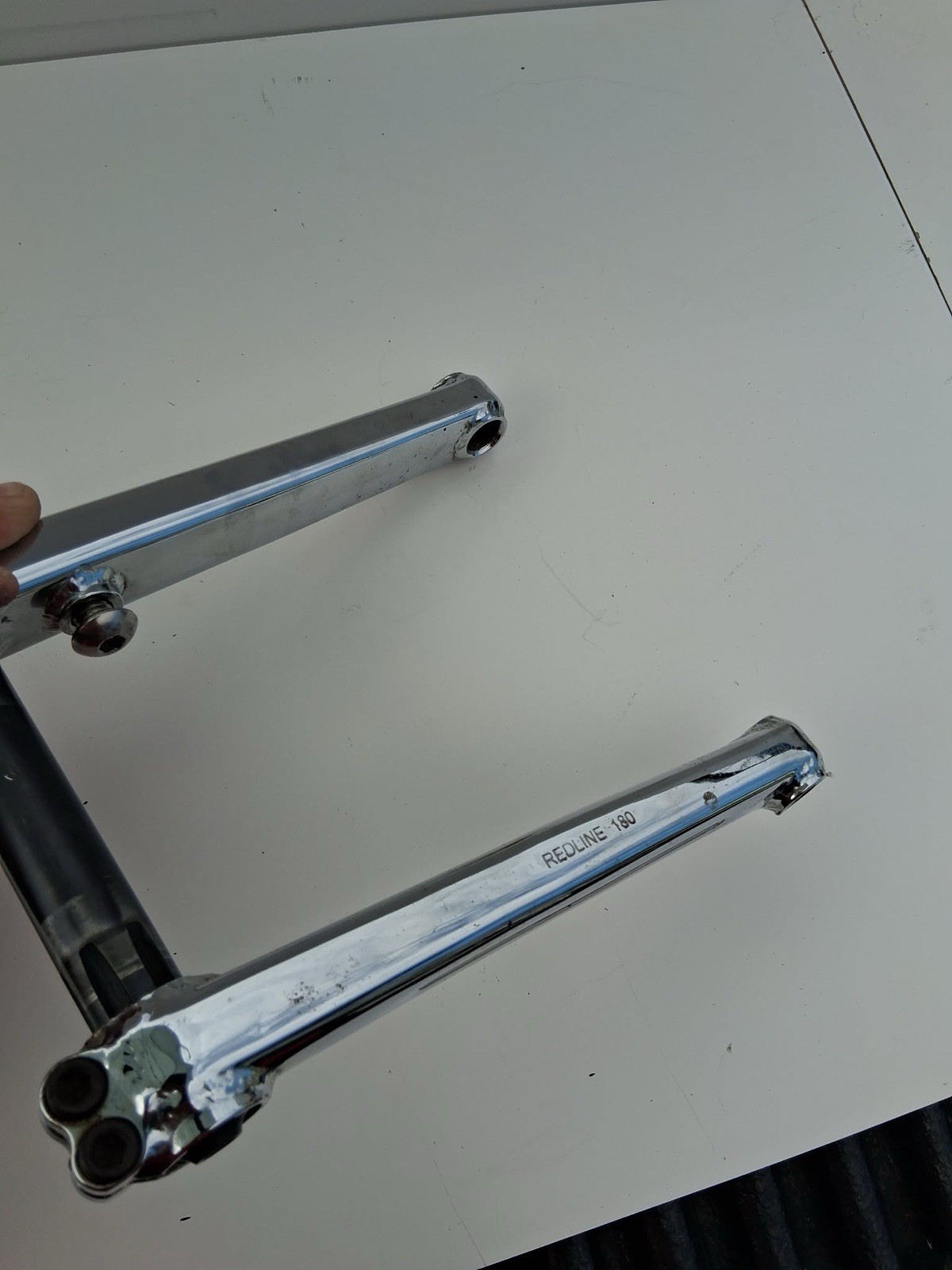 redline flight 180mm cranks