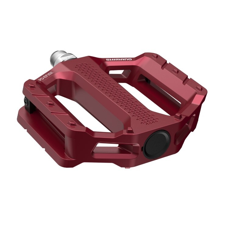 SHIMANO PD-EF202 FLAT PLATFORM E-BIKE PEDALS PAIR 9/16 NEW