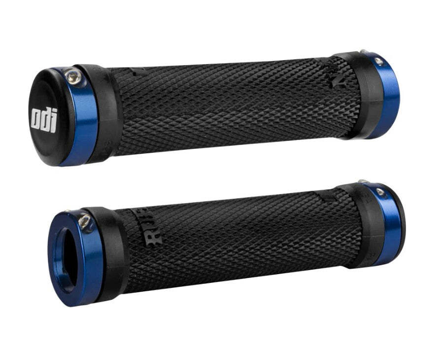 ODI RUFFIAN LOCK-ON MOUNTAIN BIKE GRIPS 130MM MTB NEW MULTICOLOR