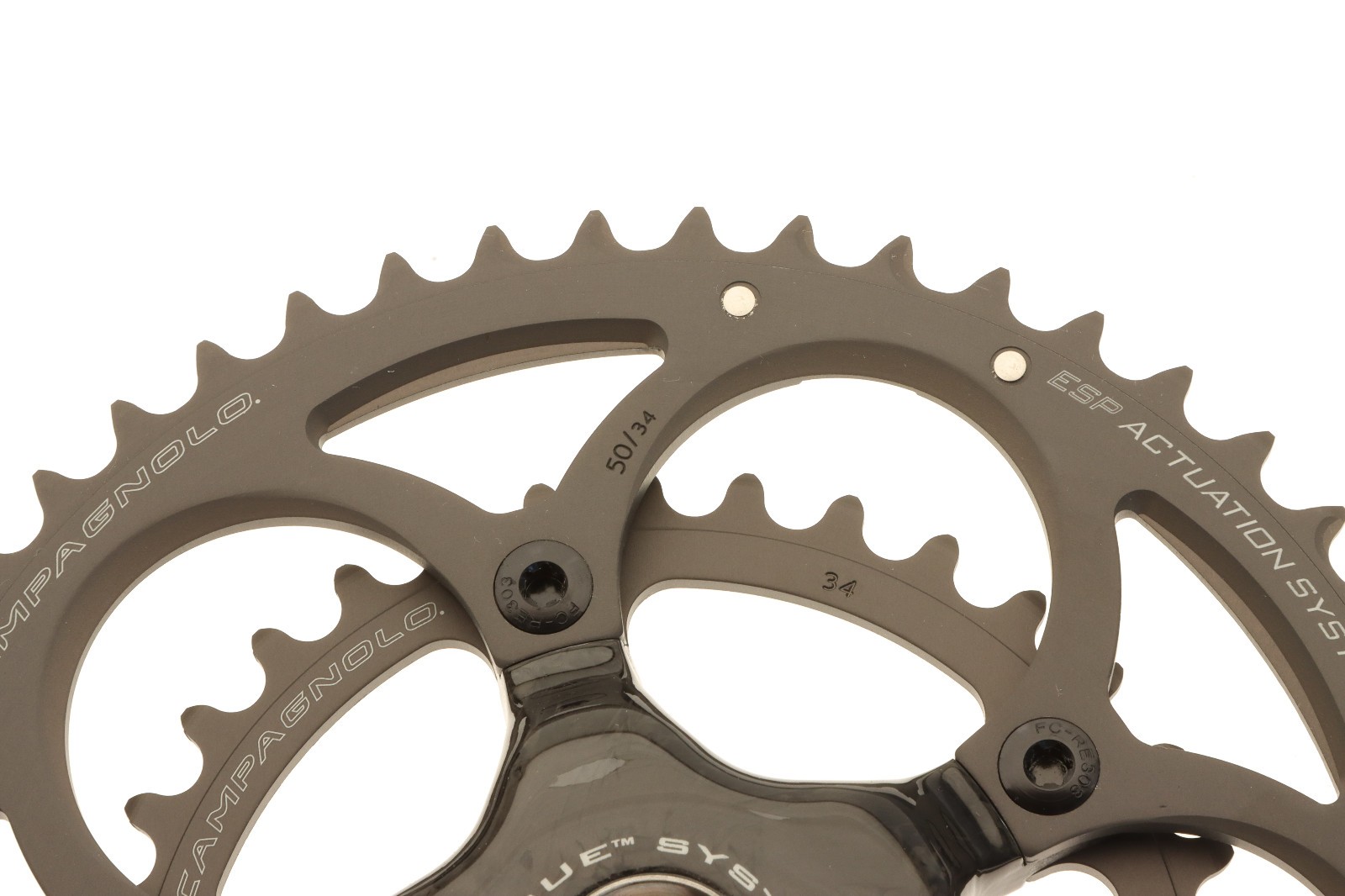 Campagnolo Super Record Crankset 50/34T Compact 11s 172.5mm ’09 Ultra-Torque NEW