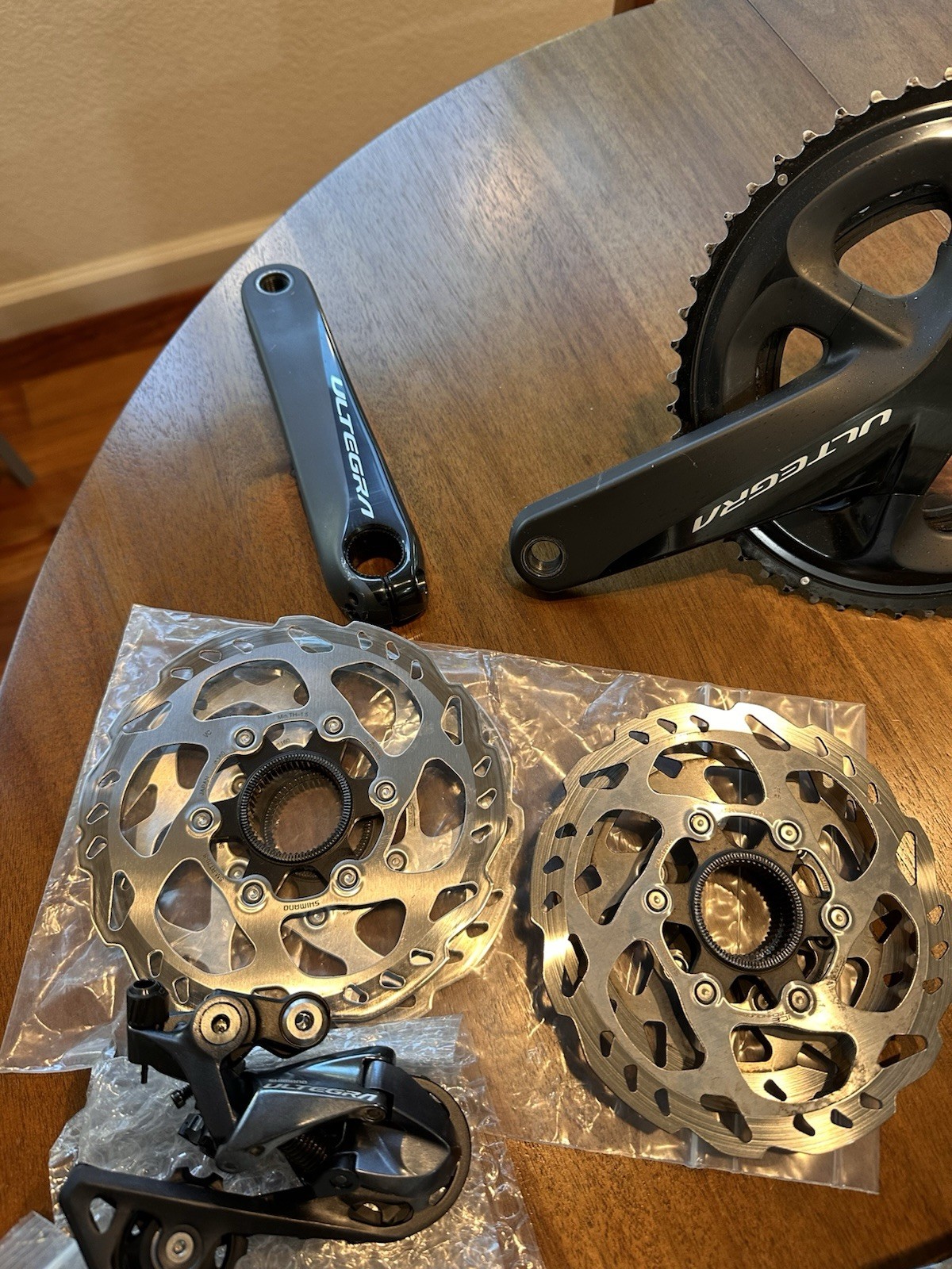 Shimano Ultegra R8020 R8000 Groupset Hydraulic Disc 2x11s 170mm Used