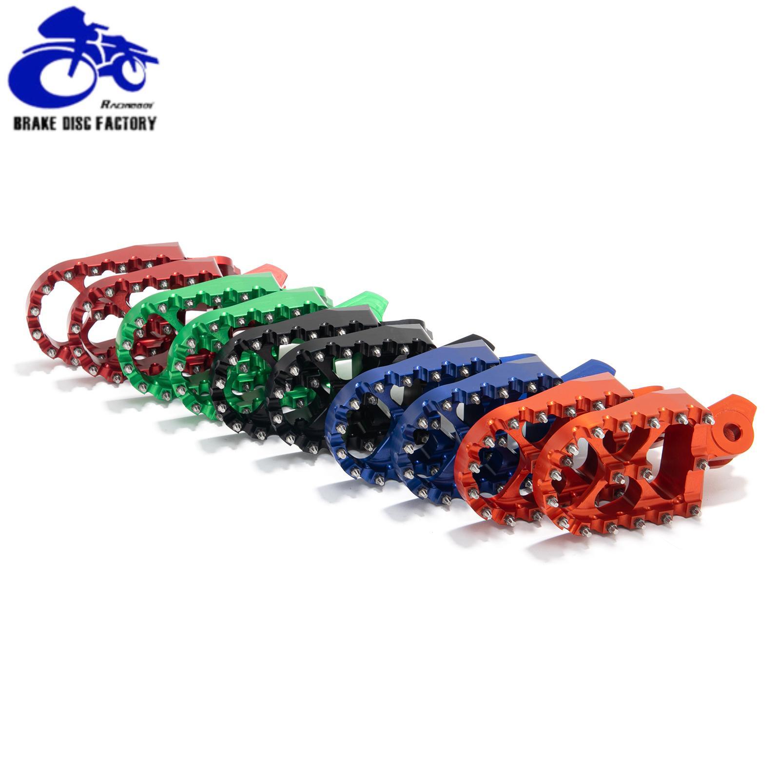 57mm Wide Fat Billet Foot Pegs Footpegs for SUR-RON Light Bee X for eride pro ss