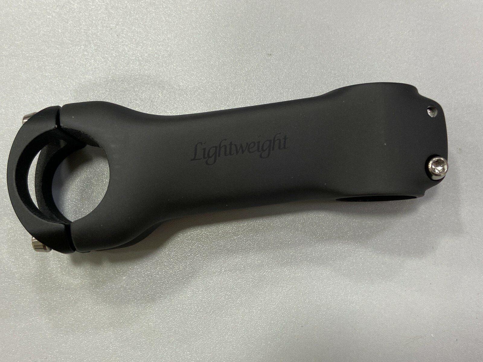 Lightweight Bugelhalter Elegant +/-6 degree 31.8mm Stem Matt-Black (Schwarz ED)