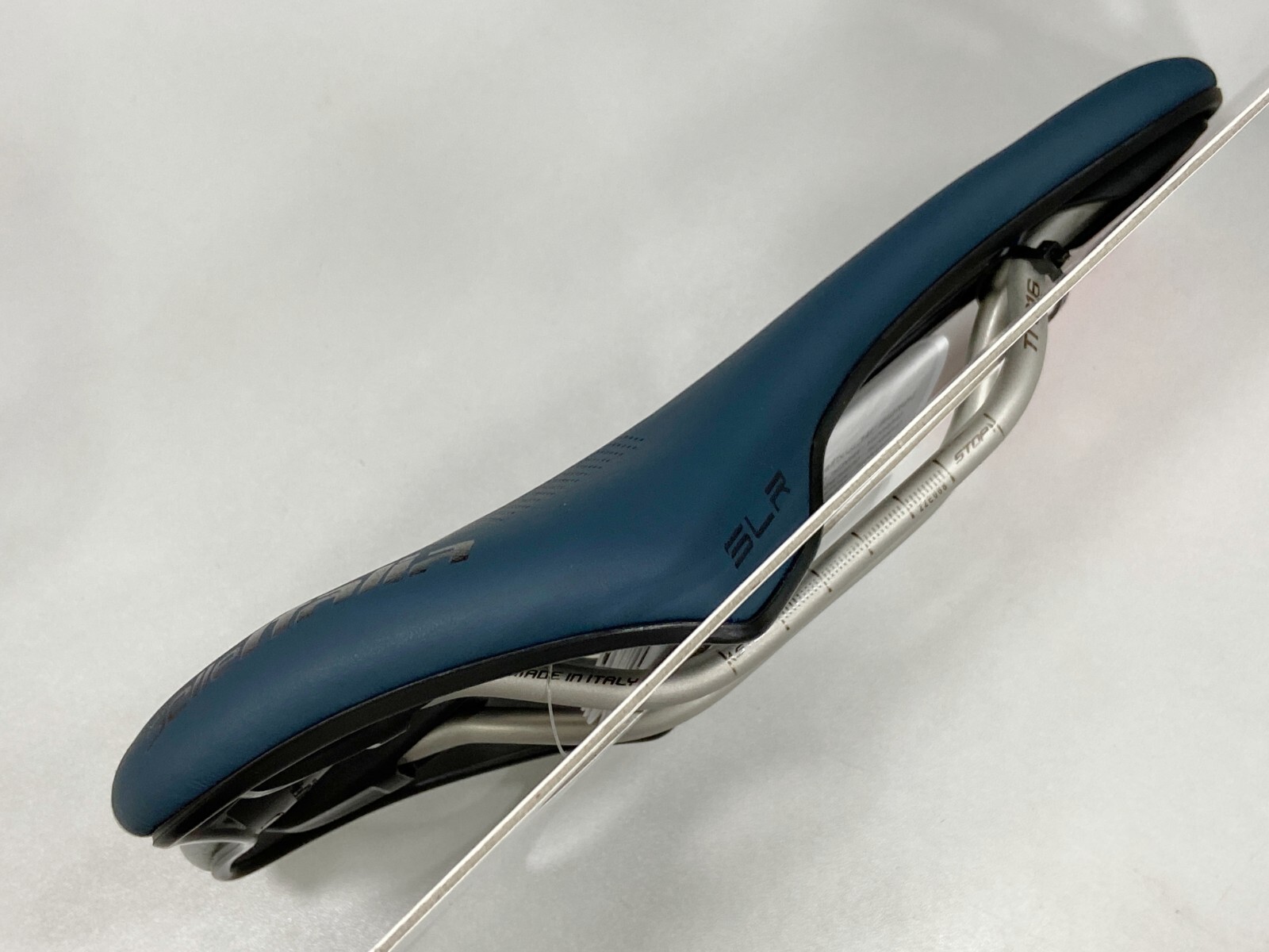 Selle Italia SLR Boost Gravel Ti316 Superflow S3 (130x248mm) Saddle (Blue)