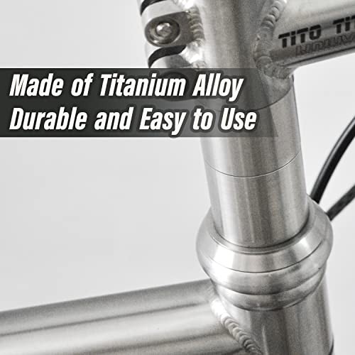 4/6 Pcs Bicycle Headset Spacer 1-1/8 Inch 5-10-15-20-25-30mm Bike Glossy