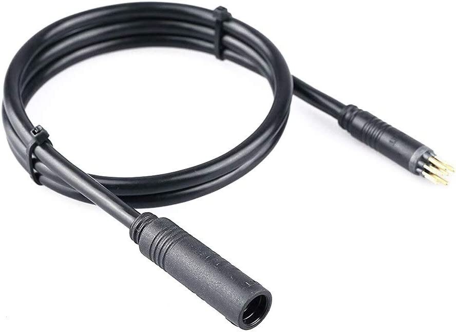 Electric Bike Hub Motor 9 Pin Cable 60cm Julet Type Black 250-1200W
