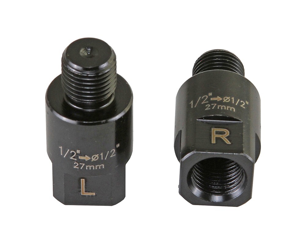 NEW! ALTALINE PEDALS EXTENDERS 27.5MM 1/2 CRANK TO 1/2 PEDAL BLACK.