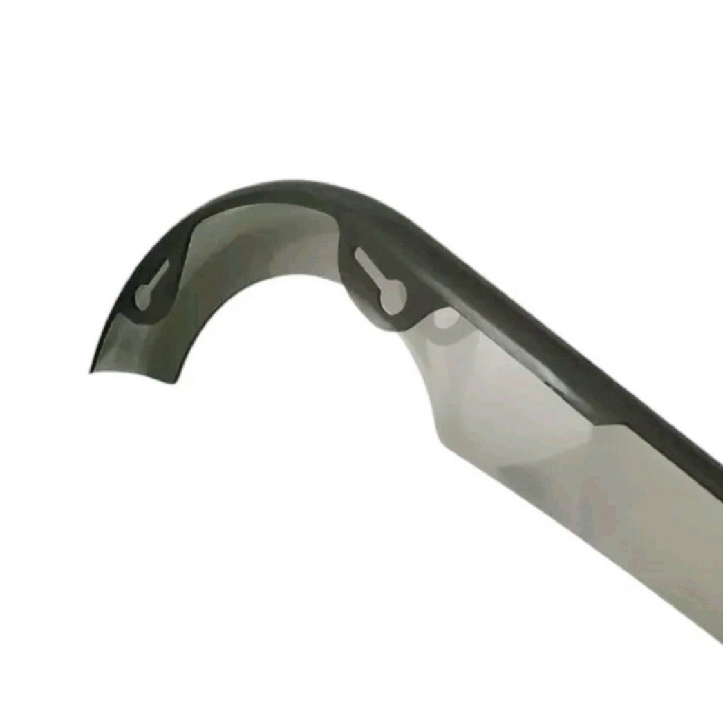 SE Racing BMX Bicycle Chain Guard 15″ Long Smoke Gray Plastic + Hardware