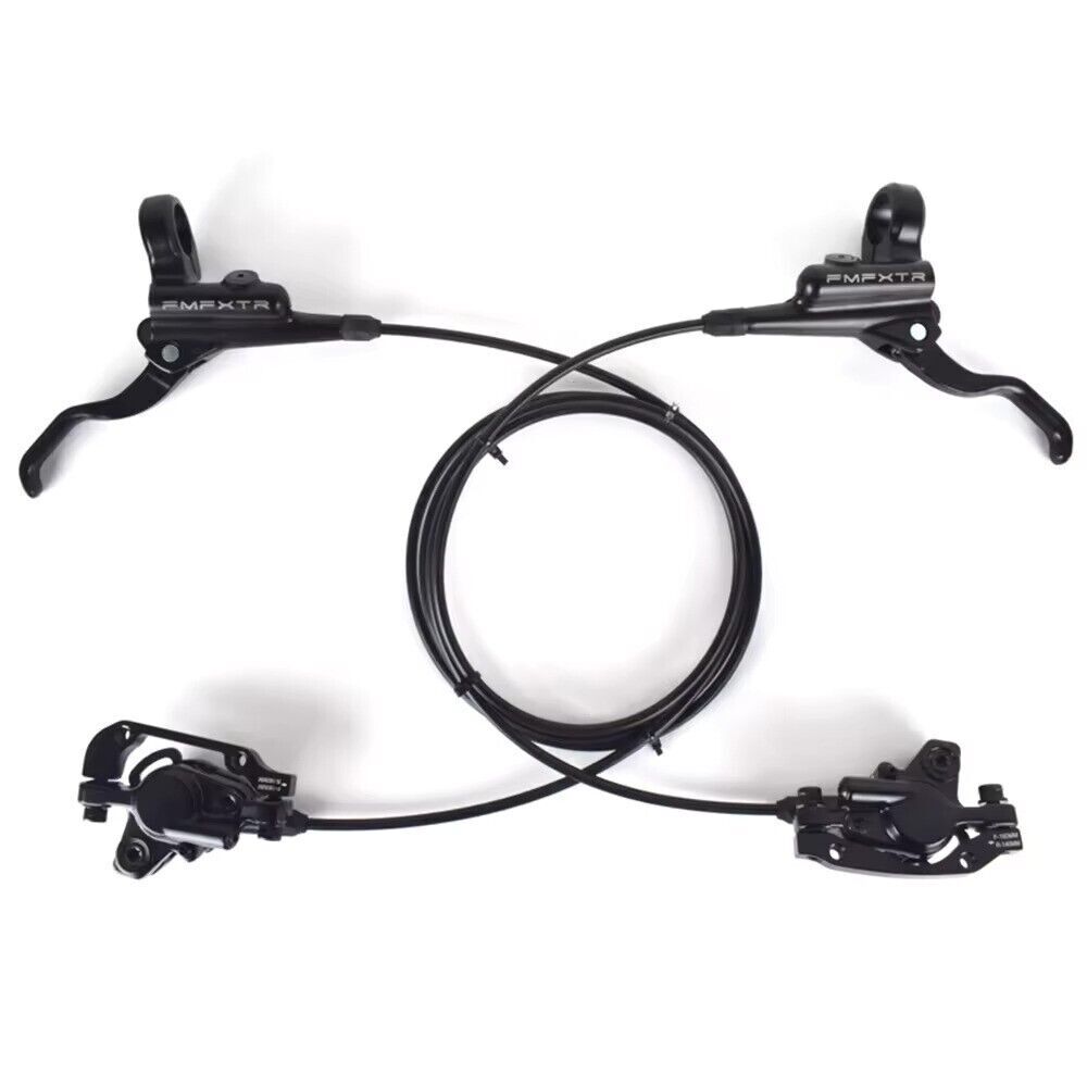 Bike Hydraulic Disc Brake set 2 Piston 160mm 800/1400mm Left Front Right Rear