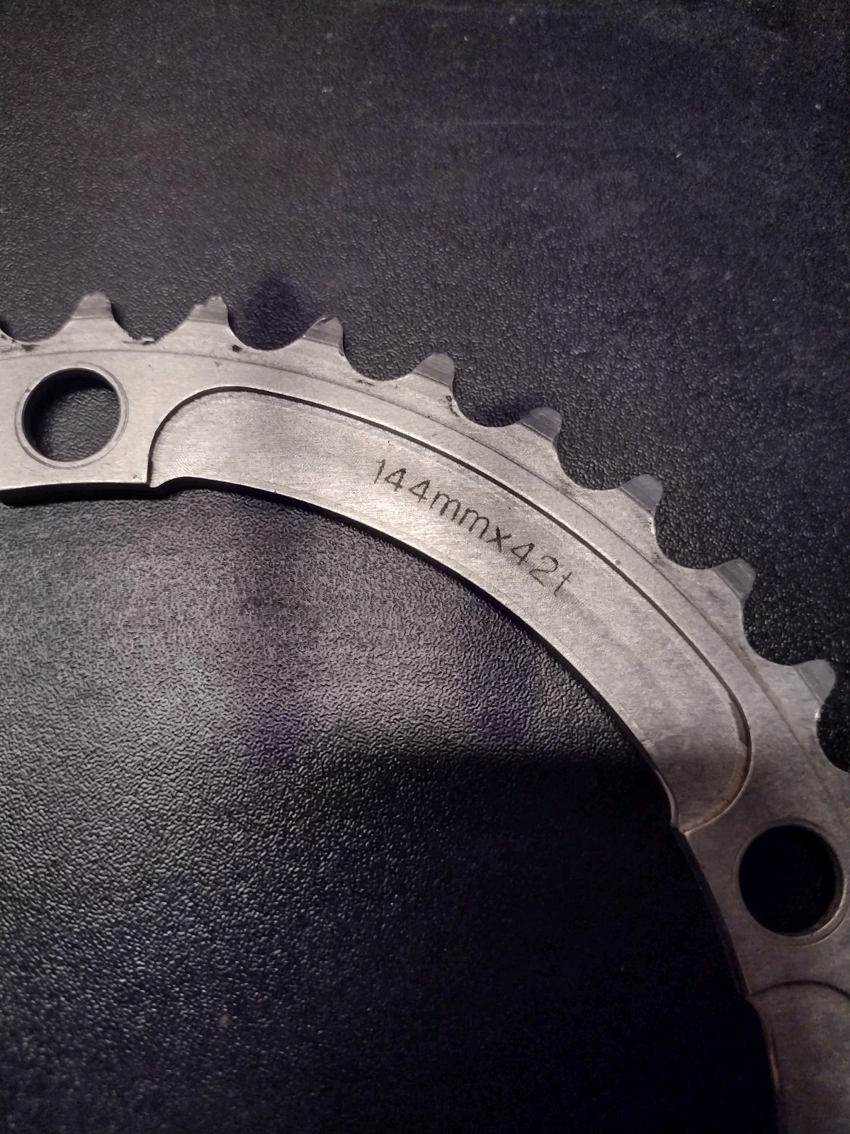Salsa 144×42 Tooth Chainring Silver Single Speed