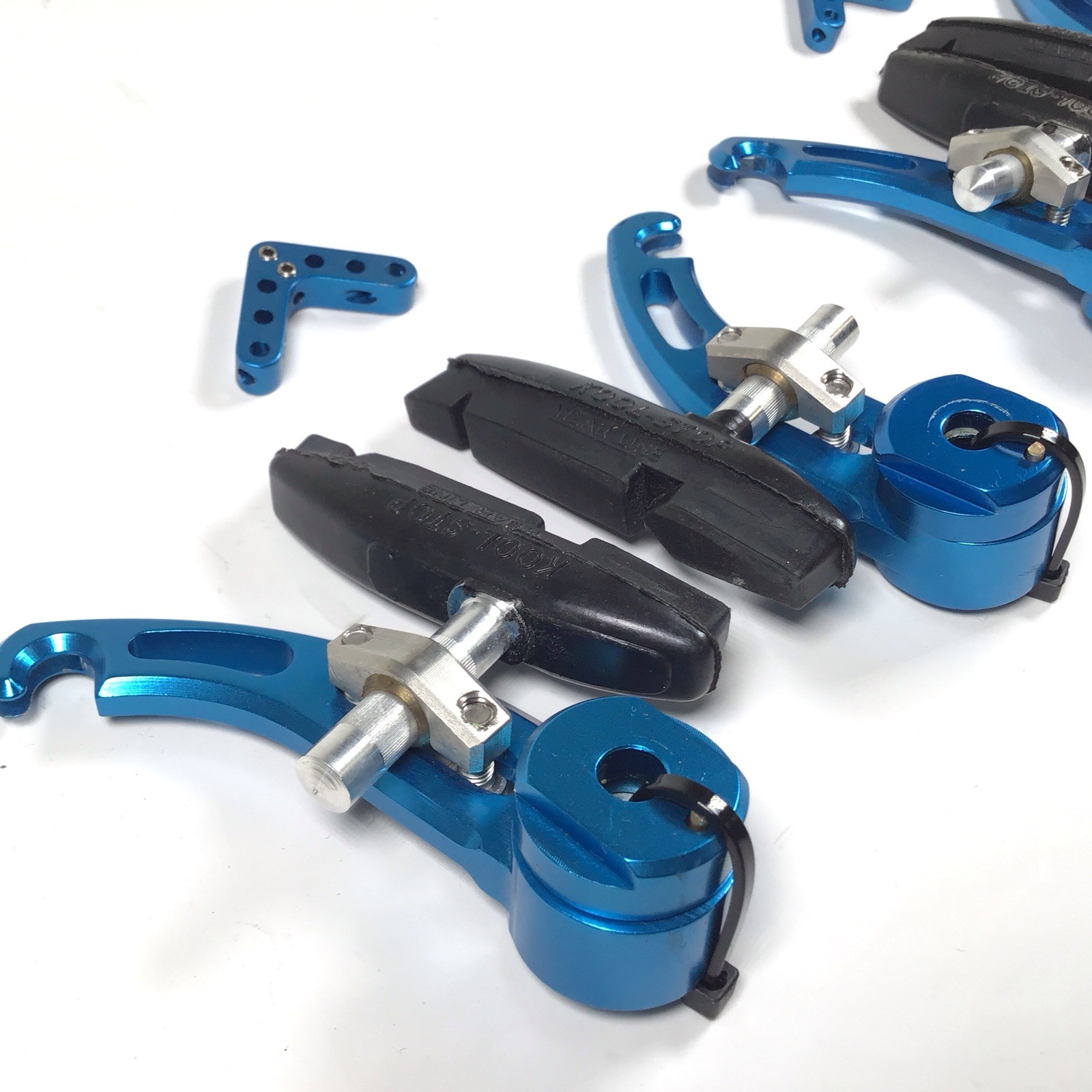 Tech-Lite Cantilever Brake Set Blue NOS Vintage MTB Technogen Rare Grafton