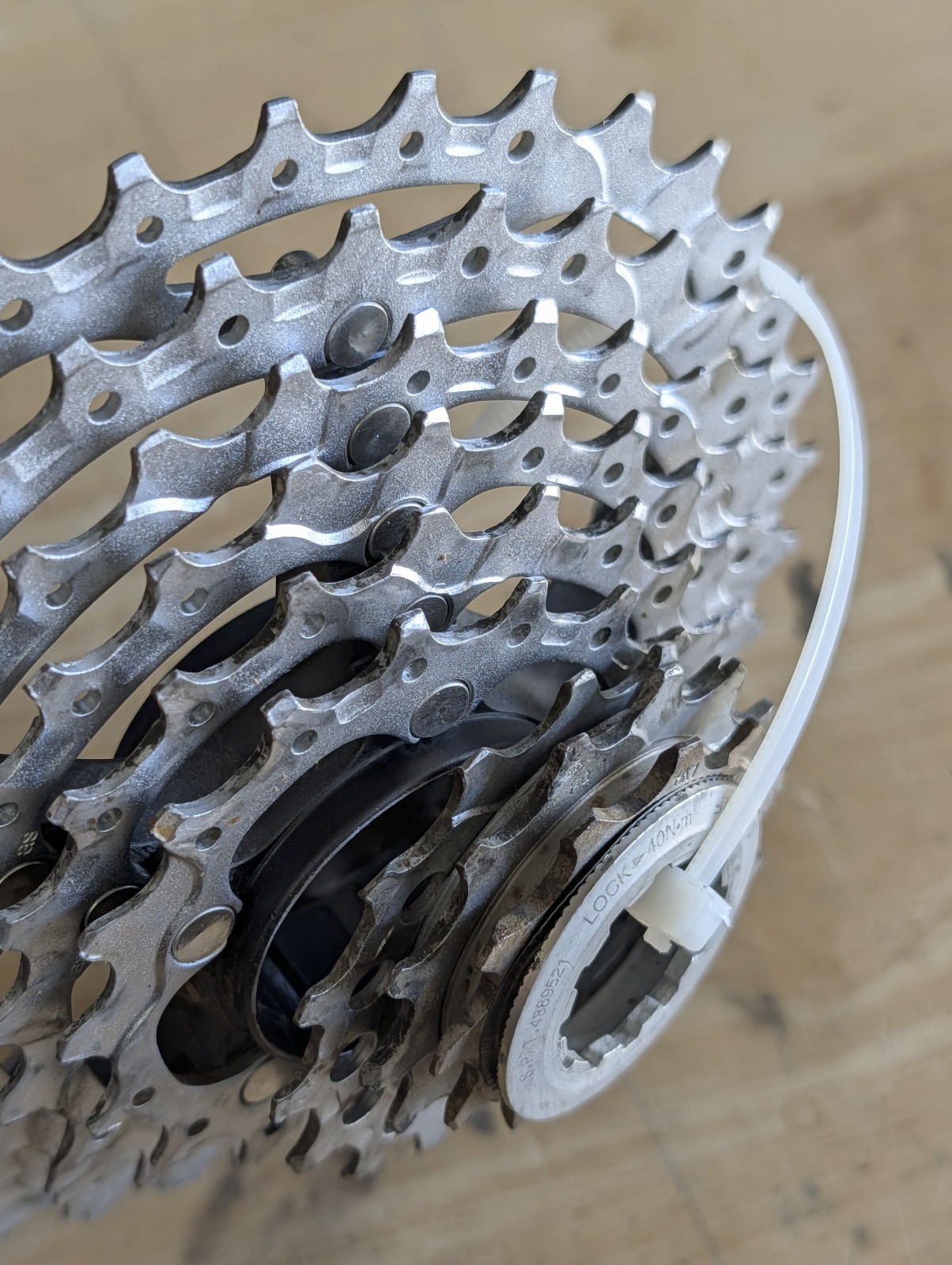 Shimano Deore XT CS-M770 9 Speed Cassette 11-34T MTB Silver Japan HG