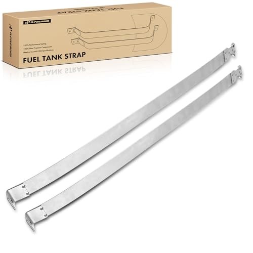 25 Gallon Fuel Tank Straps Compatible with Chevrolet GMC 96.0 inches Bed