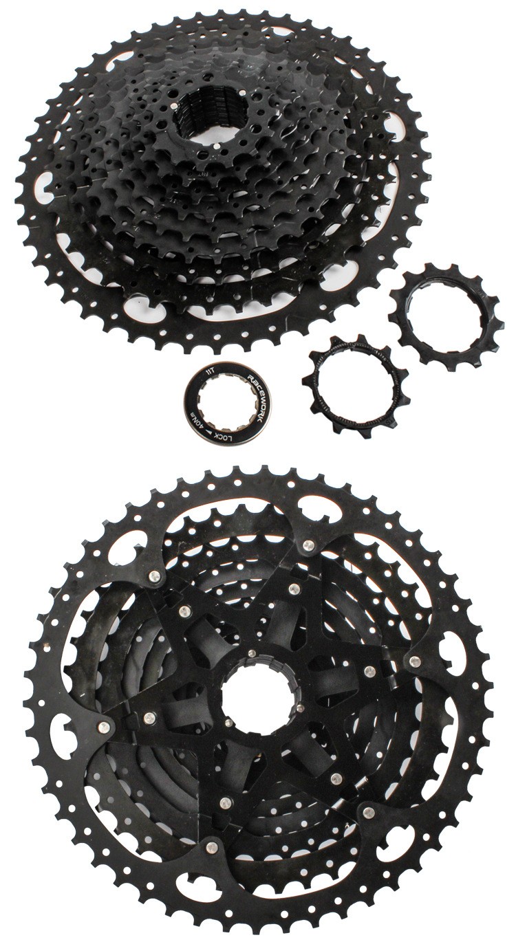 RACEWORK 11 Speed Cassette 11-46T 11-50T 11-52T Mountain Bike MTB Sprocket