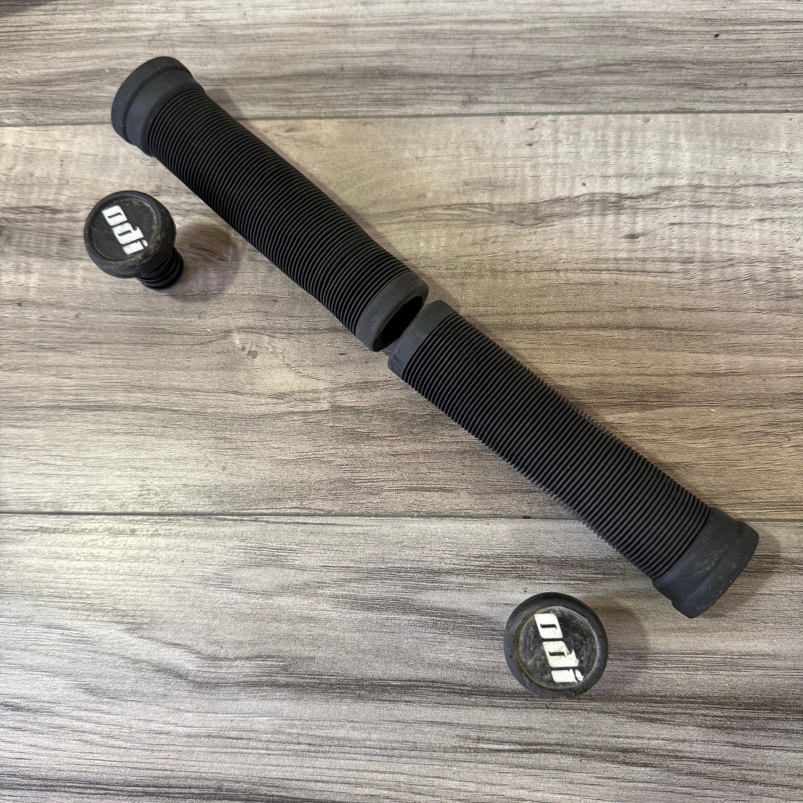 ODI Slide On Mountain Bike Grips with End Caps