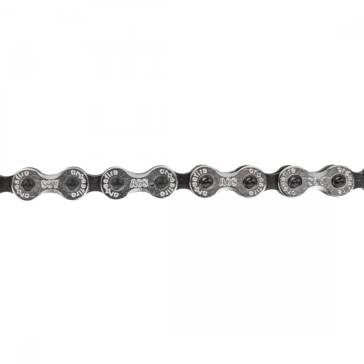 ACS Crossfire Chain Single Speed 1/2 x 1/8 106 Links Silver Bike Bicycle