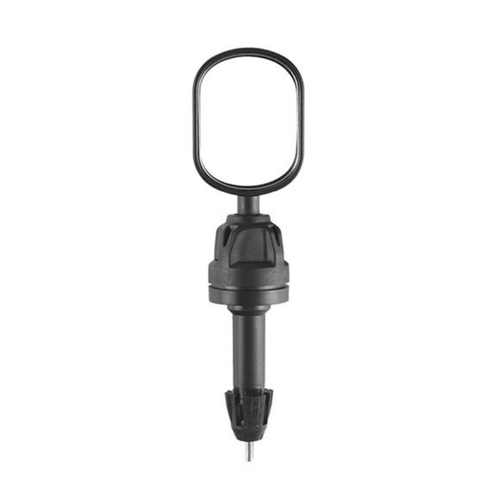 For Commuting Bike Rearview Mirror Telescopic Mount Acrylic Construction