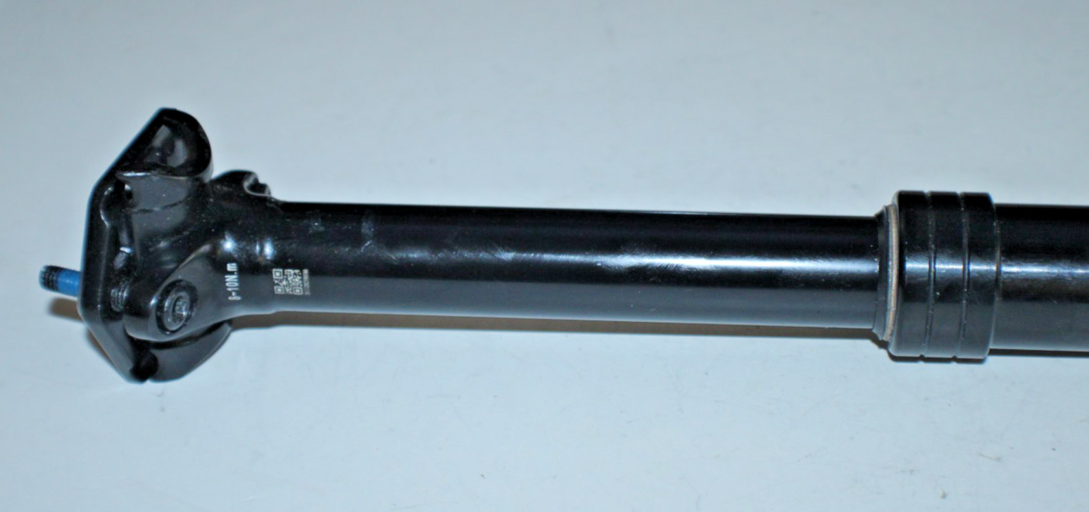 MTB Dropper Seat Post Tube 130/31.6mm 0 Offset Black Gravel Downhill Trail Cafe~