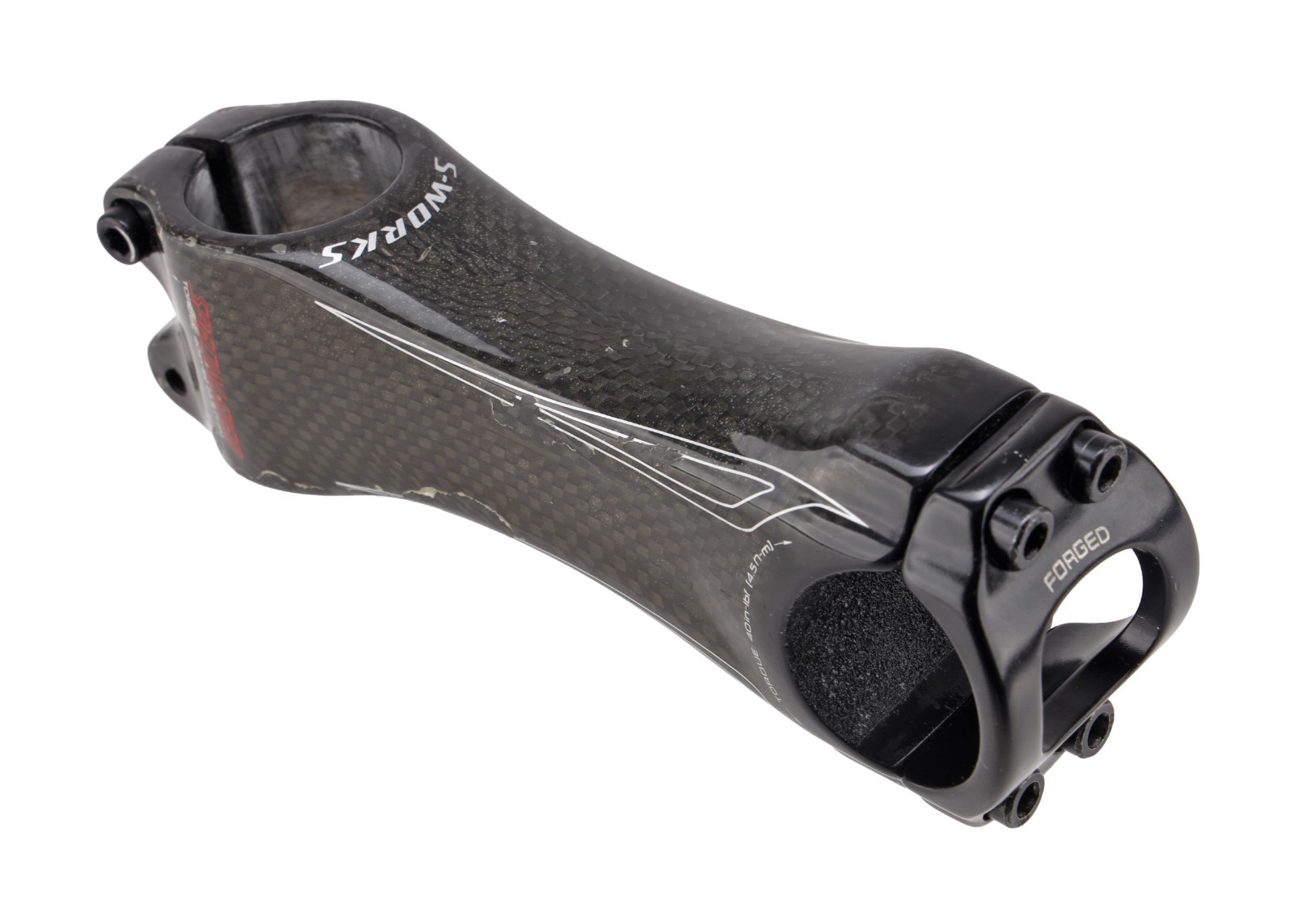 Specialized S-Works SW Carbon Road Bike Stem 31.8 x 110mm 6° Rise FACT Gloss