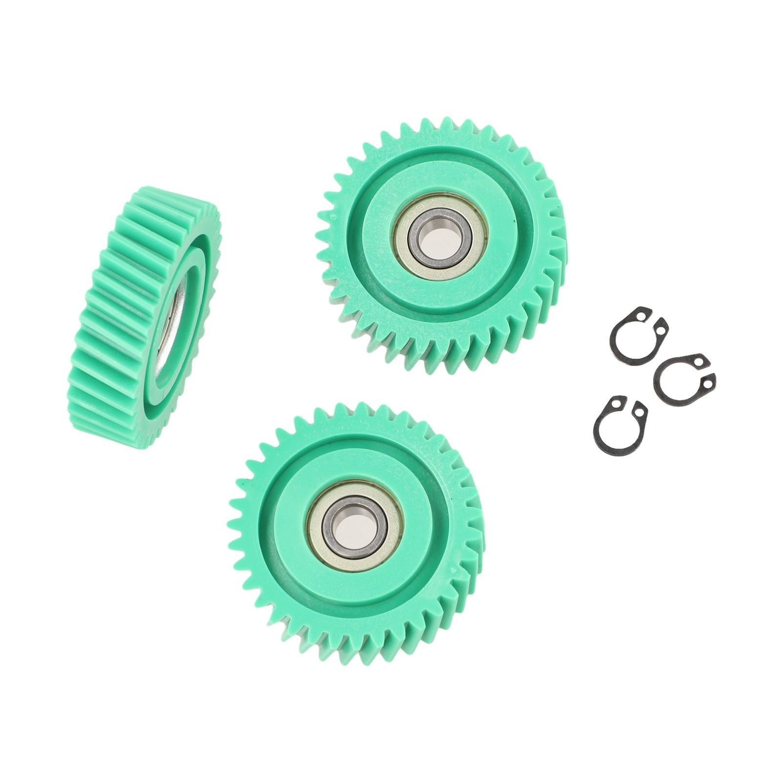 Nylon 3PCS Gear Set for Electric Bicycle Motor 31T 35T with 608 Bearings