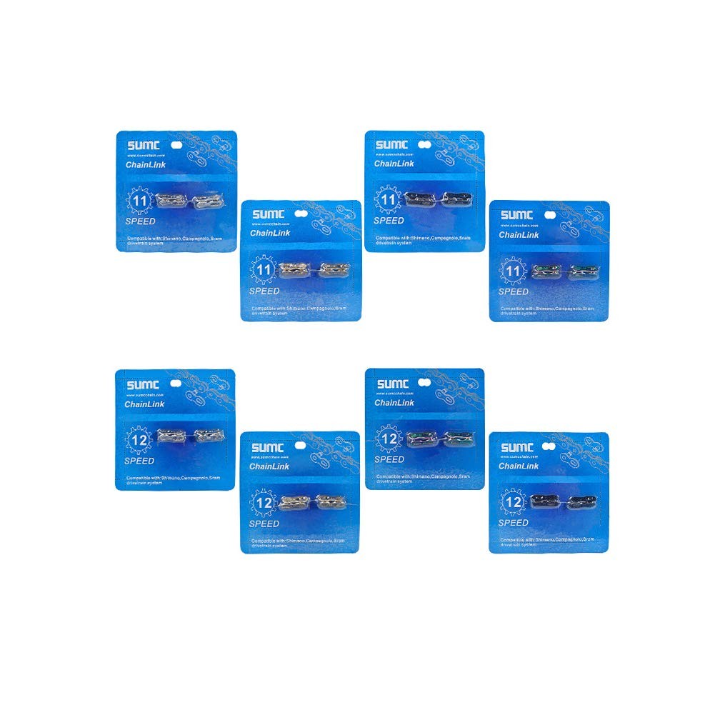 6/7/8/9/10/11/12 Speed Quick Link 4 Pairs Reusable Bicycle Chain Missing Link