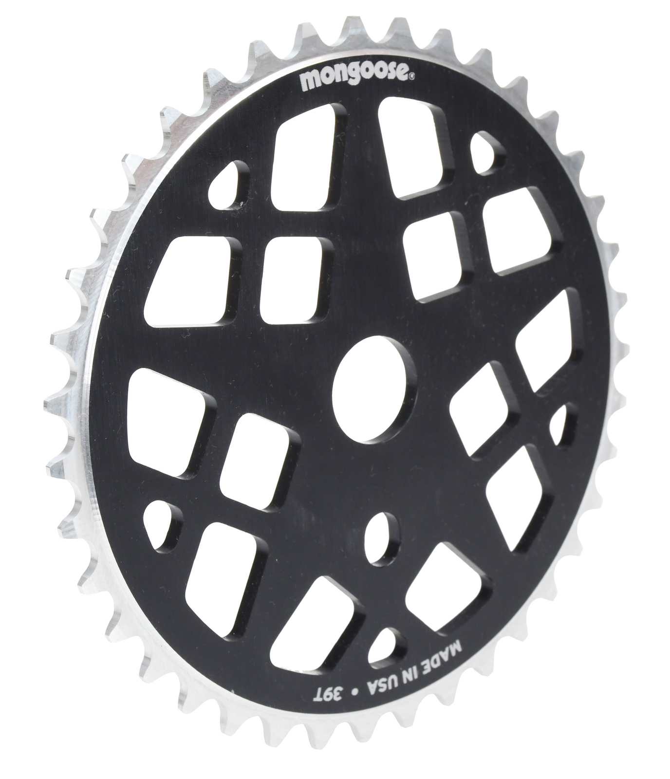 Mongoose® Motomag 39T X 1/8″ BMX Bicycle Chainwheel – BLACK