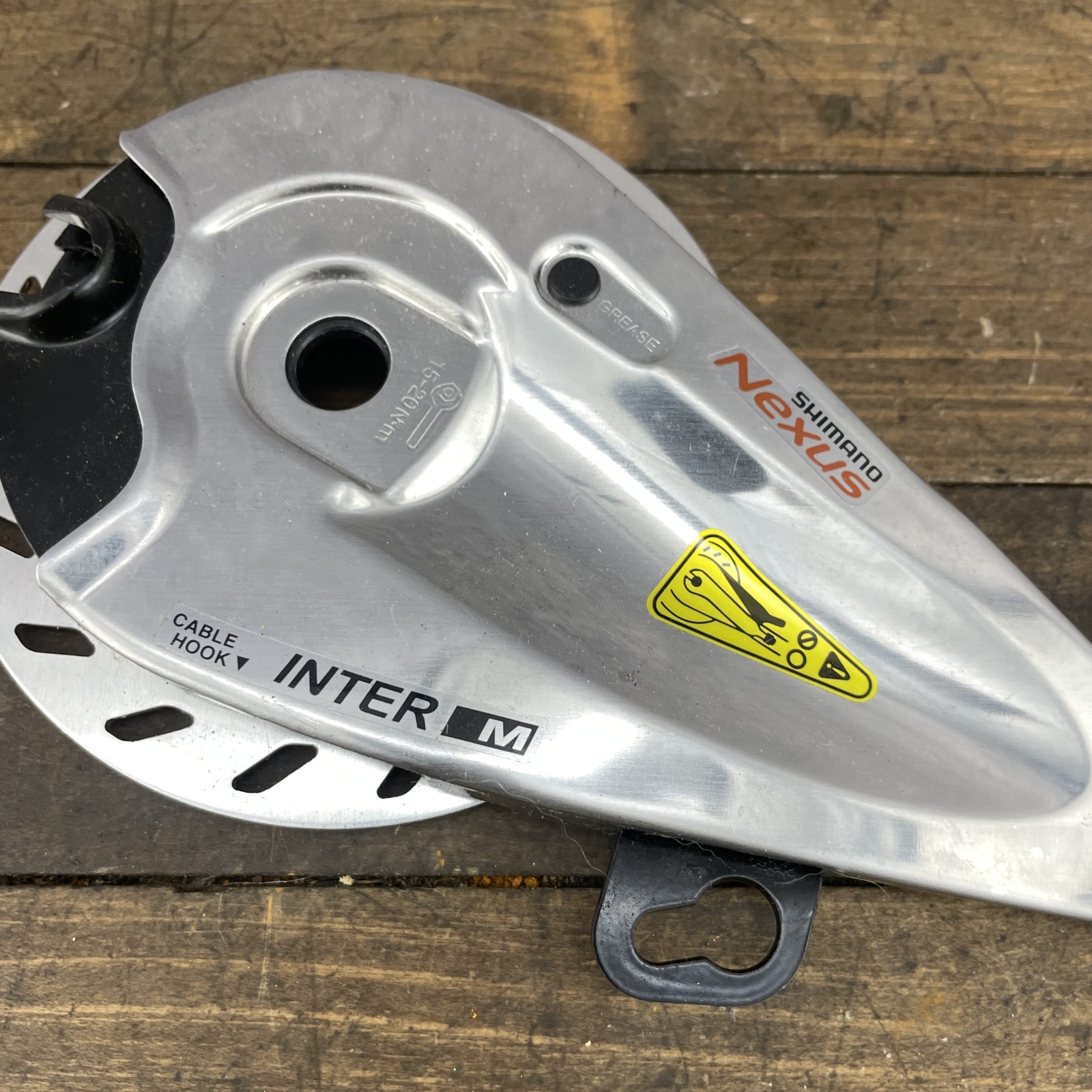 Shimano Nexus Inter-M BR-C3000 Brake Bike Hub Front Silver 120mm 645g