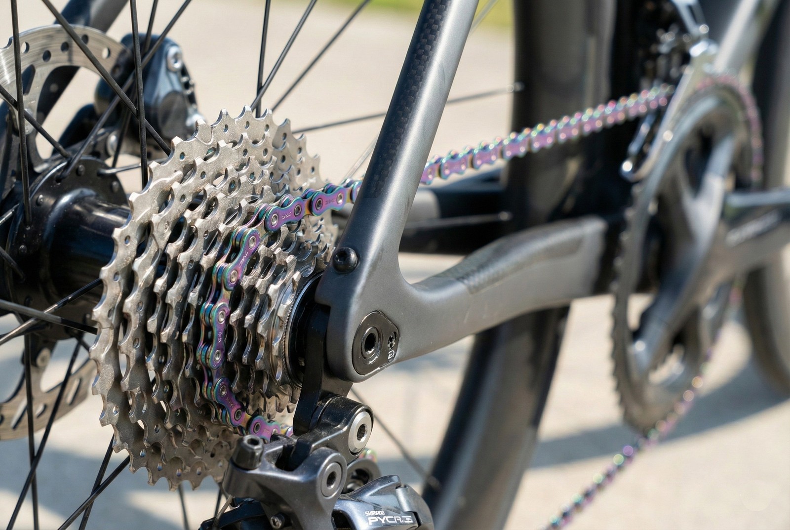 138L PYC P11E 11 Speed E-Bike Chain eMTB Upgrade Rainbow Gold Black Silver