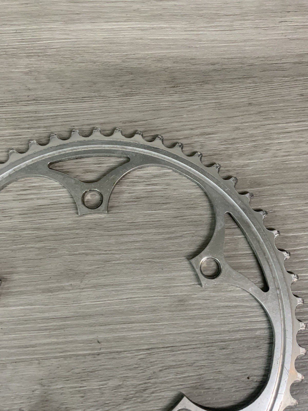 SHIMANO DURA ACE CHAIN RINGS (2) 42-53 TOOTH 130 BCD 6, 7, OR 8 SPEED 7400 BOLTS