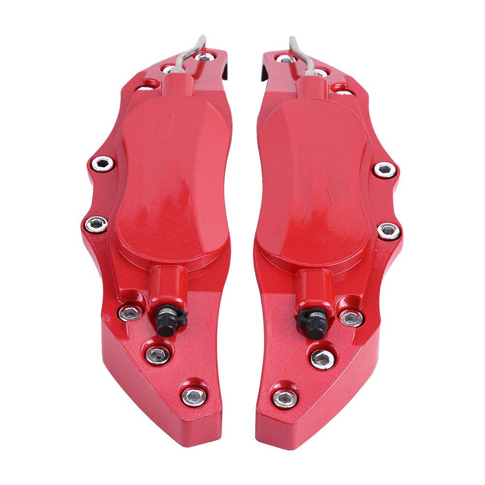 2pcs Aluminum Brake Caliper Cover Protector Guard Wheel Caliper Shield Side
