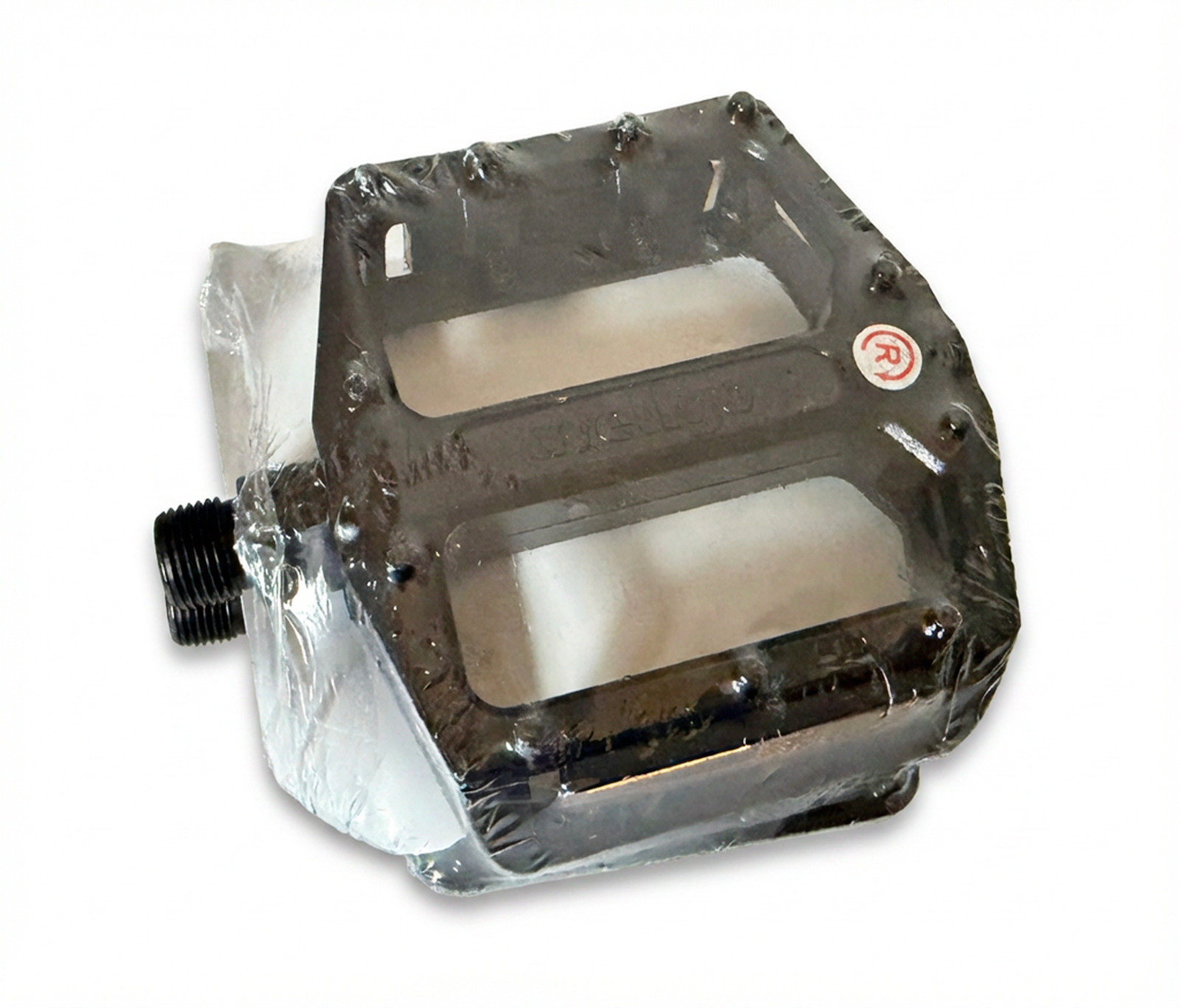 NEW Wellgo Black Platform Pedals K79 9/16” Non-Slip Pins Reflectors
