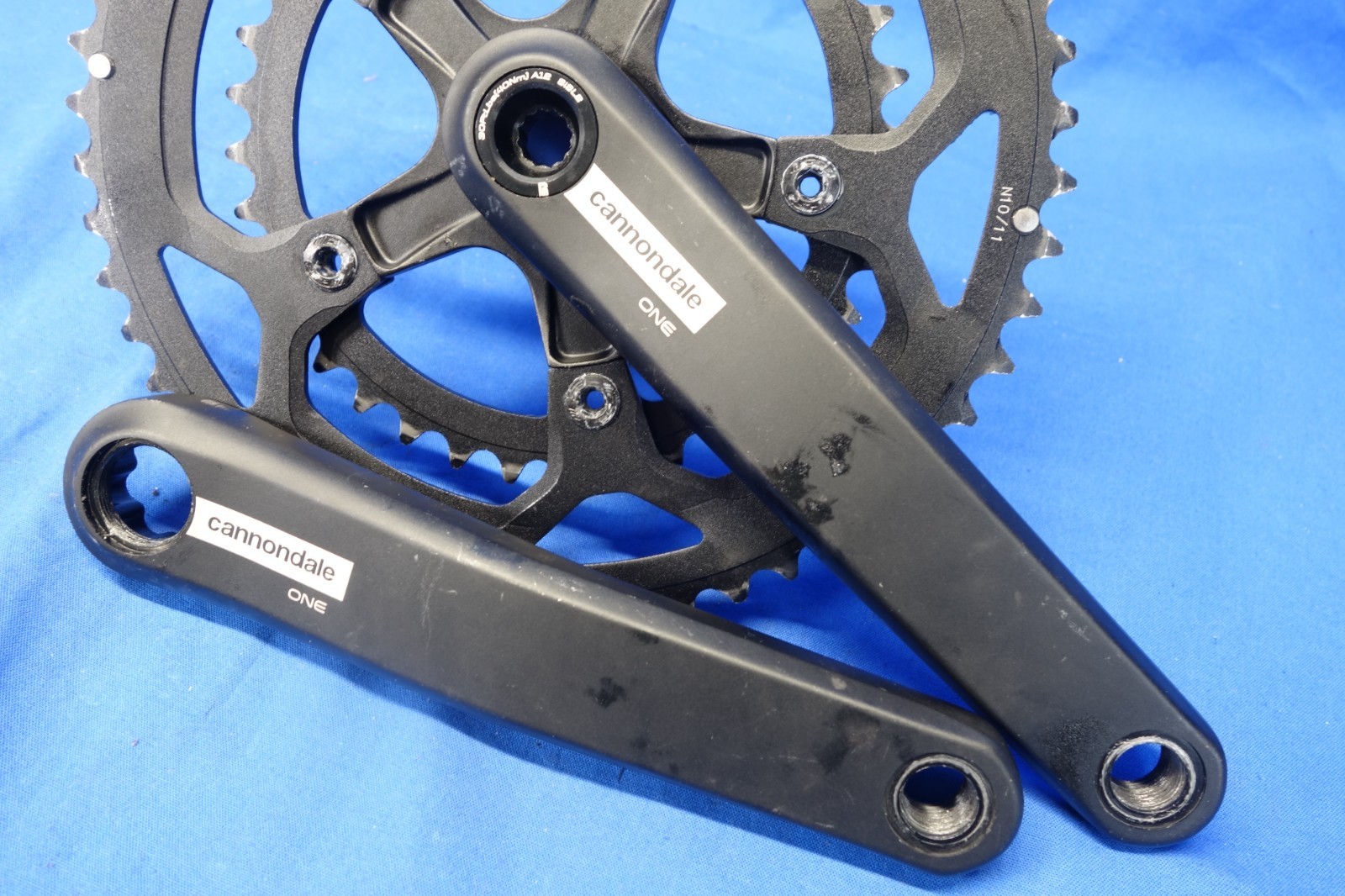 Cannondale One Road Bike Crankset, 2 x 11, 52/36t, 172.5mm Length, 30mm Spindle