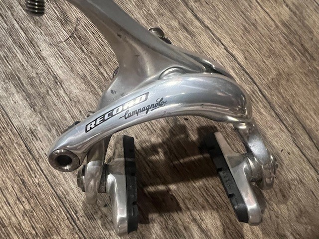 Campagnolo Record Titanium Dual Pivot Brake Calipers Front and Rear