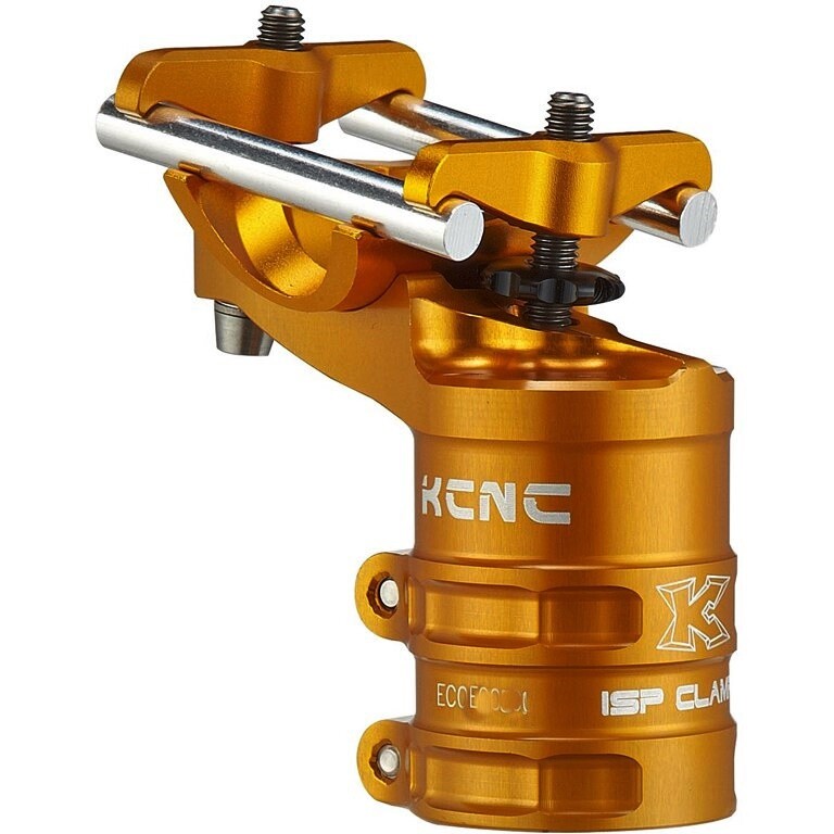 KCNC ISP Majestic Seat Clamp 34.9mm Height: 50mm / offset: 25mm BIKE gold USPS