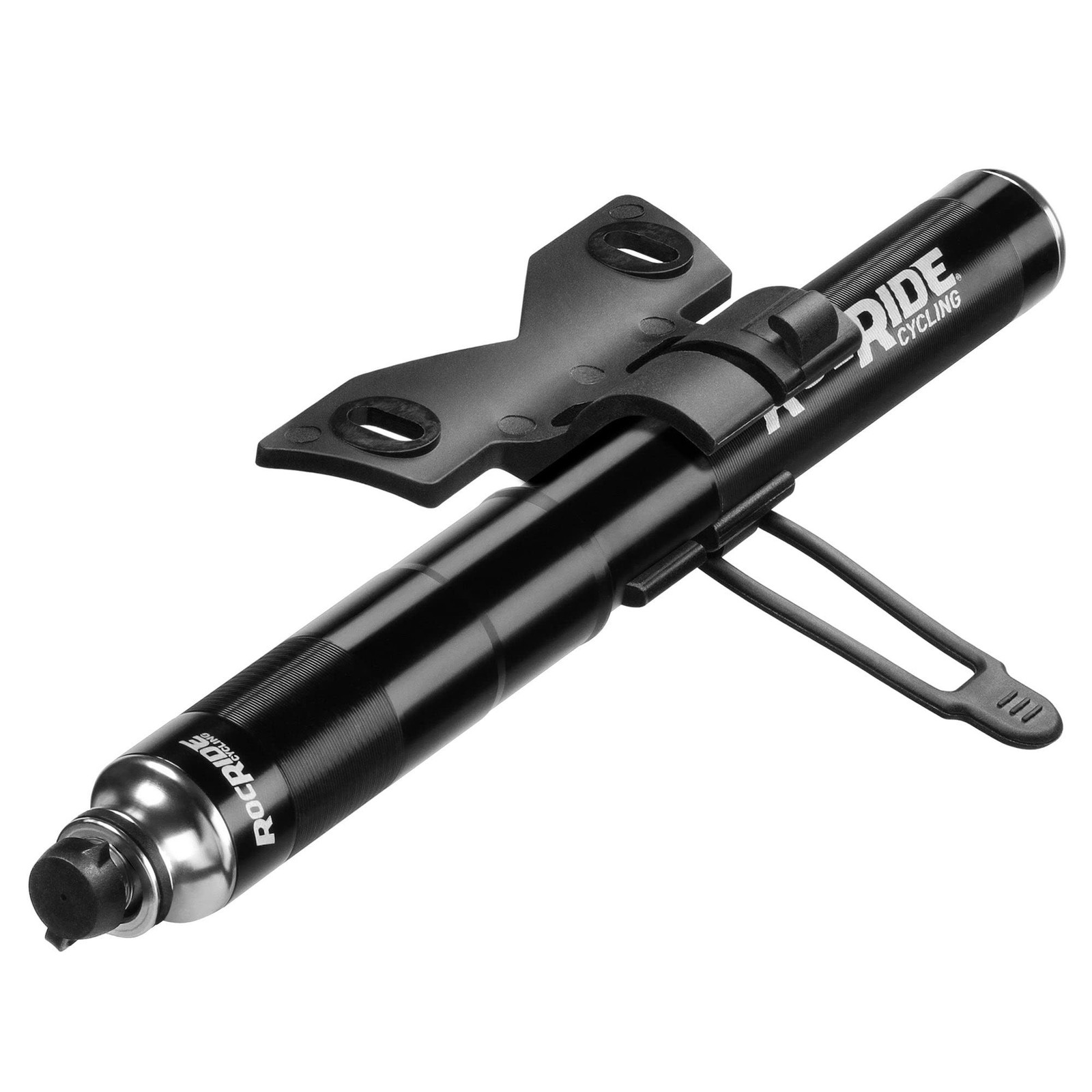 RocRide Mini Bike Tire Pump with Pencil Tire Pressure Gauge Inflates to 120 P…
