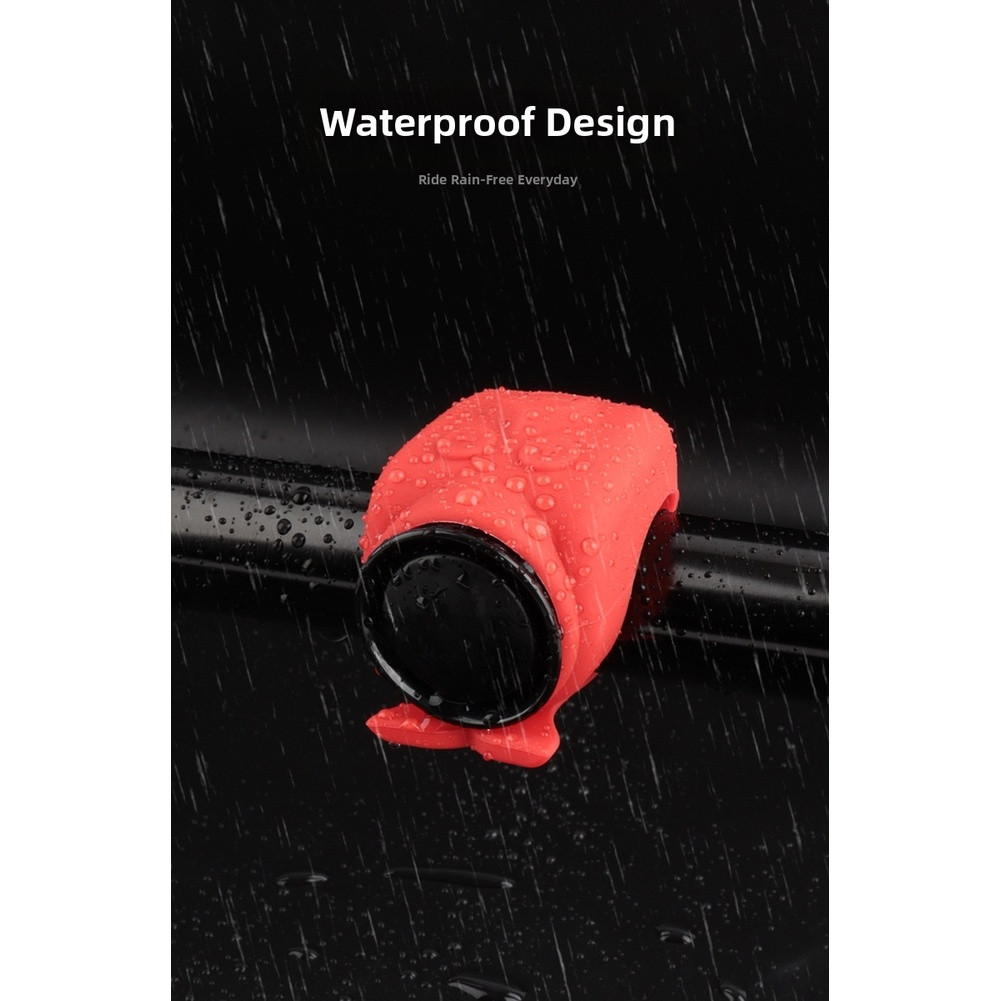 120dB Waterproof Bicycle Sound Device with Volume Control Type-C Input