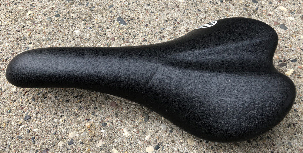 All-City Gonzo Bicycle Seat Saddle L 27cm W 14.5cm Black FREE FAST SHIPPING