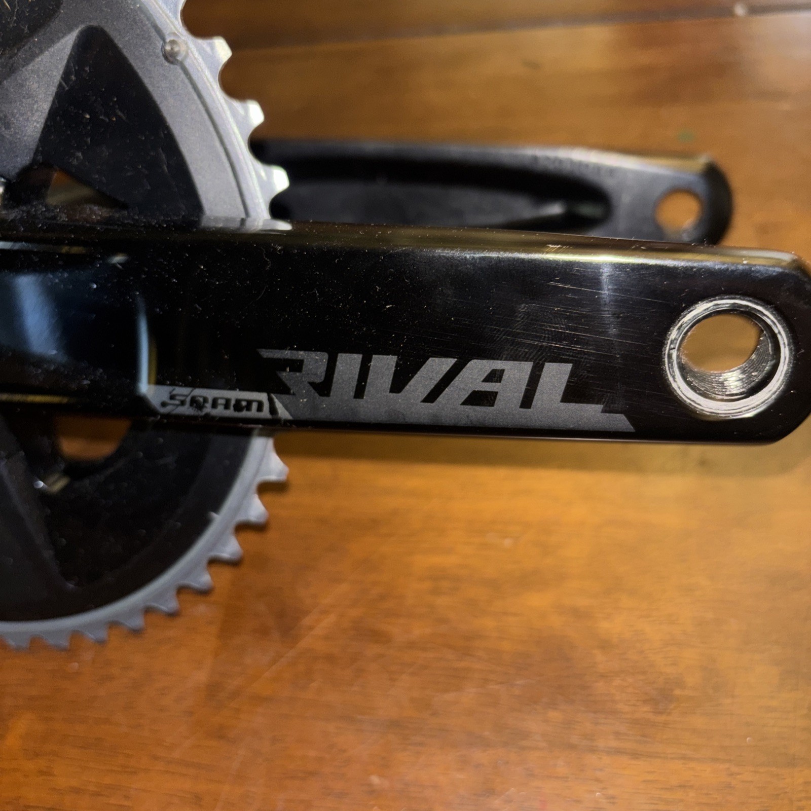 SRAM Rival Crankset 12 Speed – 48/35T – DUB – (Non-Wide) Less Than 50 Miles.