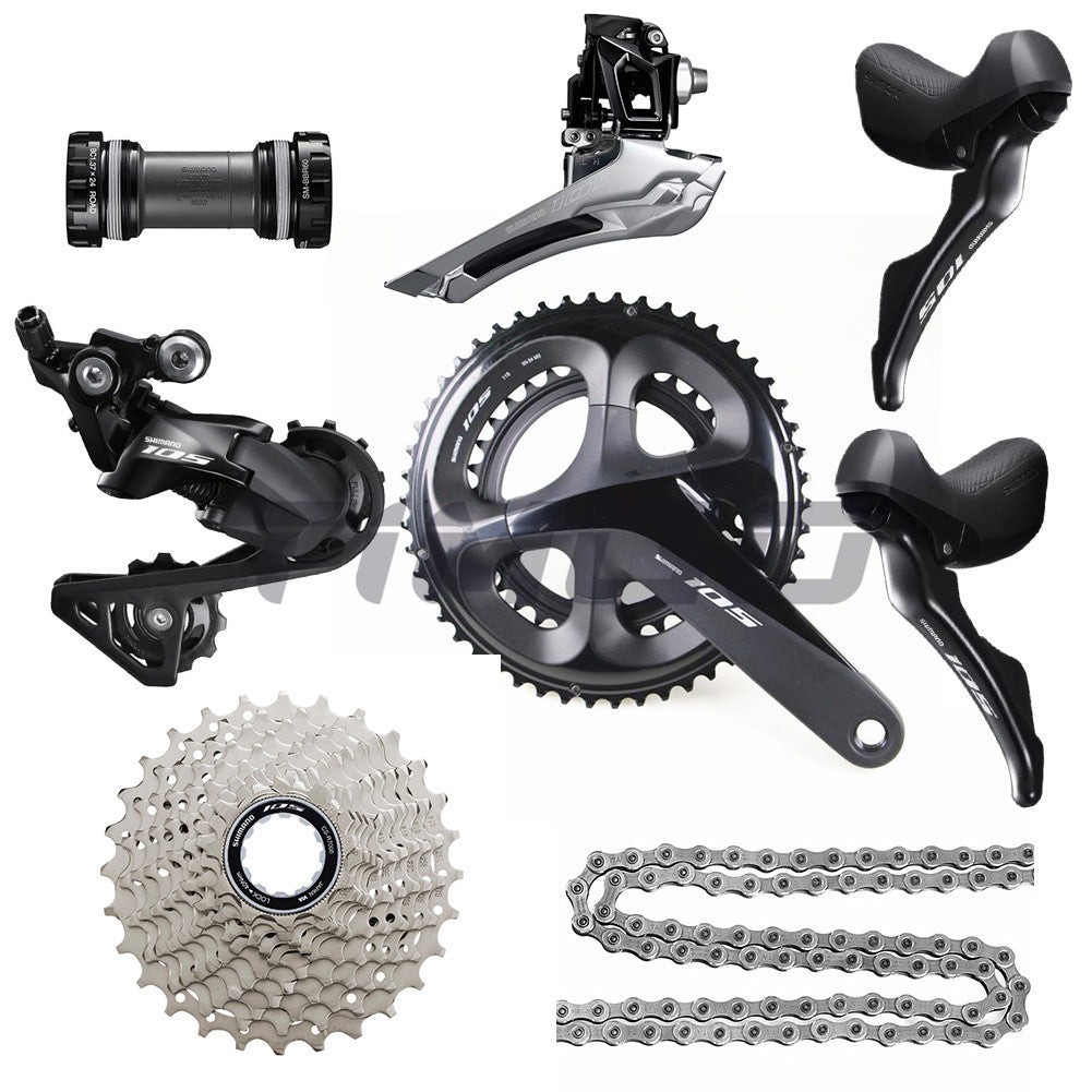 Shimano 105 R7000 2×11 Speed Complete Road Bike Groupset ST-R7000 STI Lever