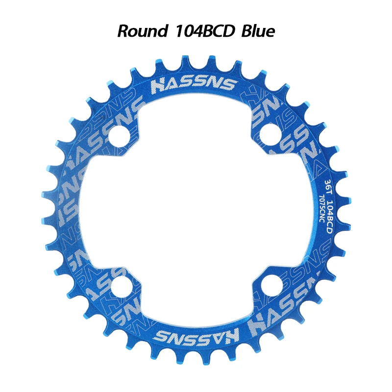MTB Oval Chainring 104BCD 30T-42T Mountain Bike Bicycle Sprocket Crank