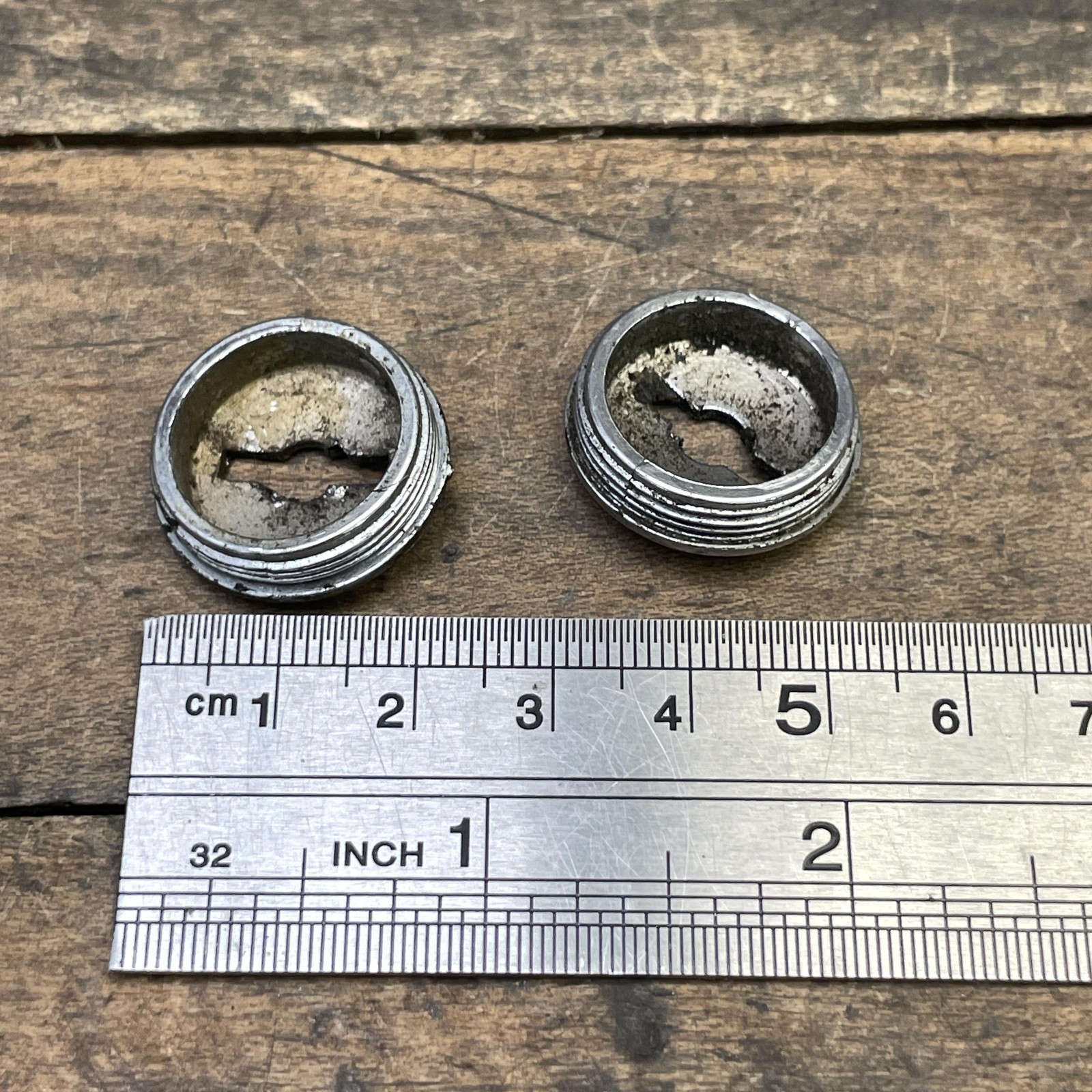 Vintage Sugino Triple Chainring Bolts Nuts Washers Dust Caps Lot Silver