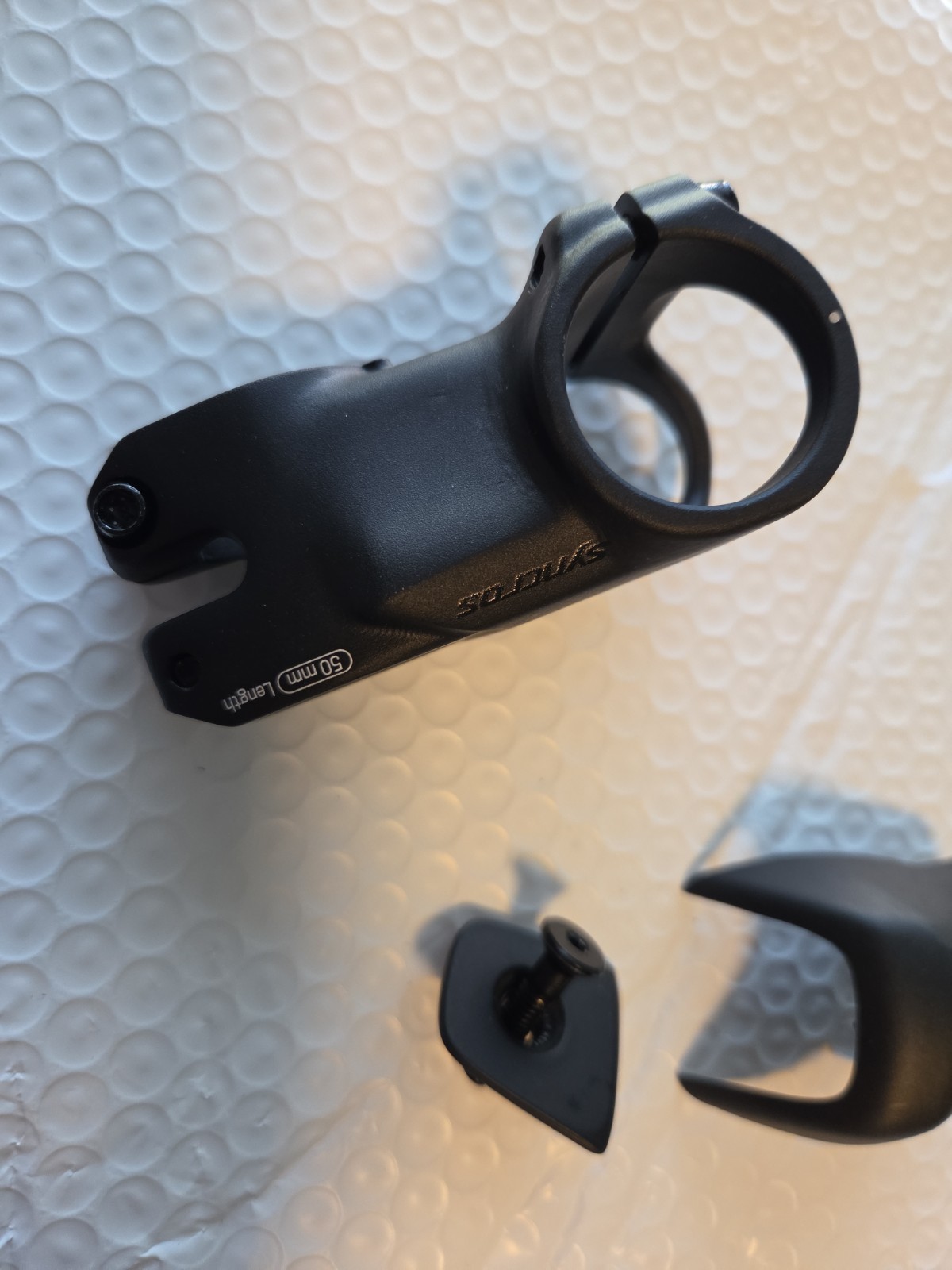 Syncros DC 2.0 Mountain Bike XC Stem w/ Spacer Set 50mm Aluminum 31.8mm 0°