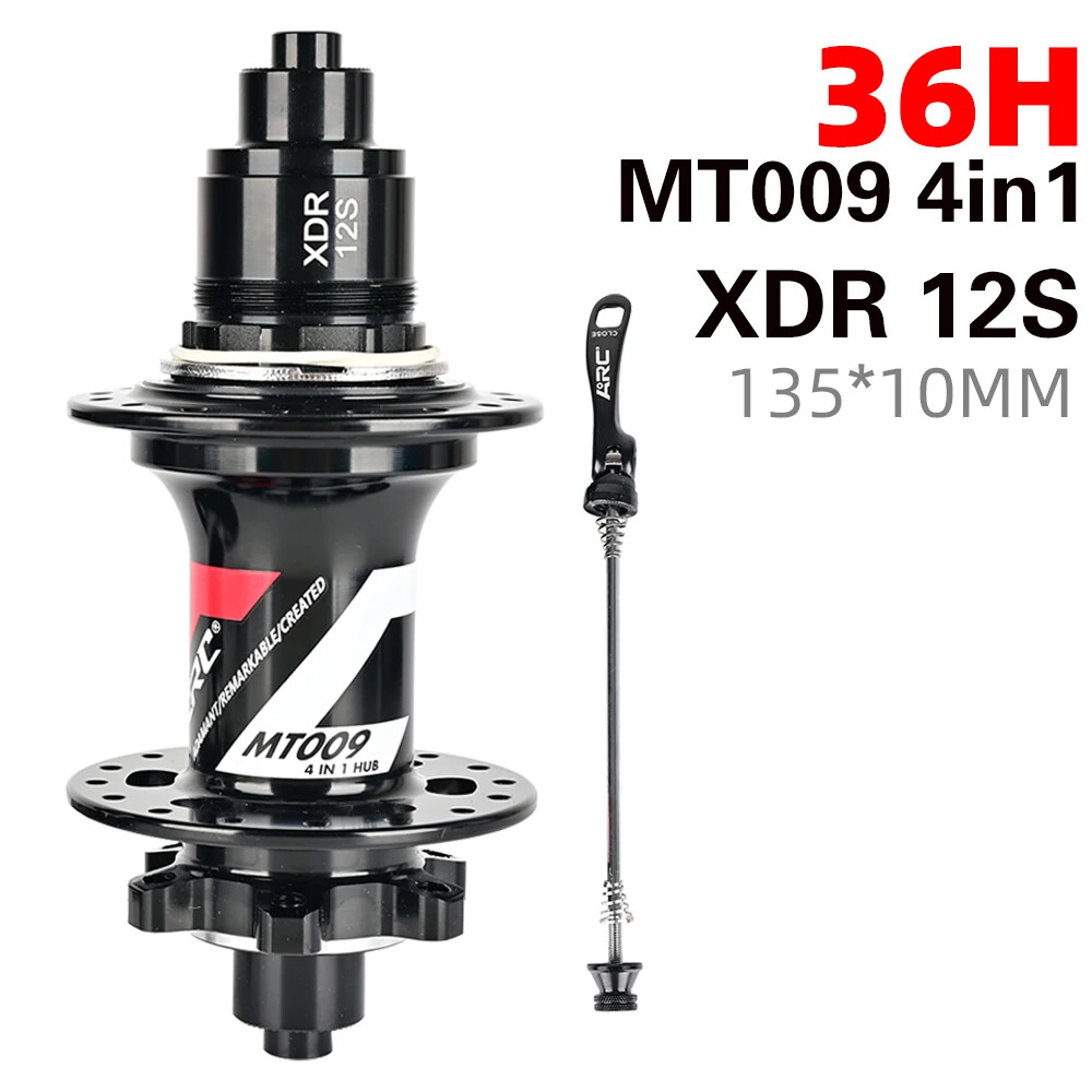 ARC Bicycle Front Rear Hub For HG XD MS Mountain Bike 36 Holes 6 pawl 114T Noise