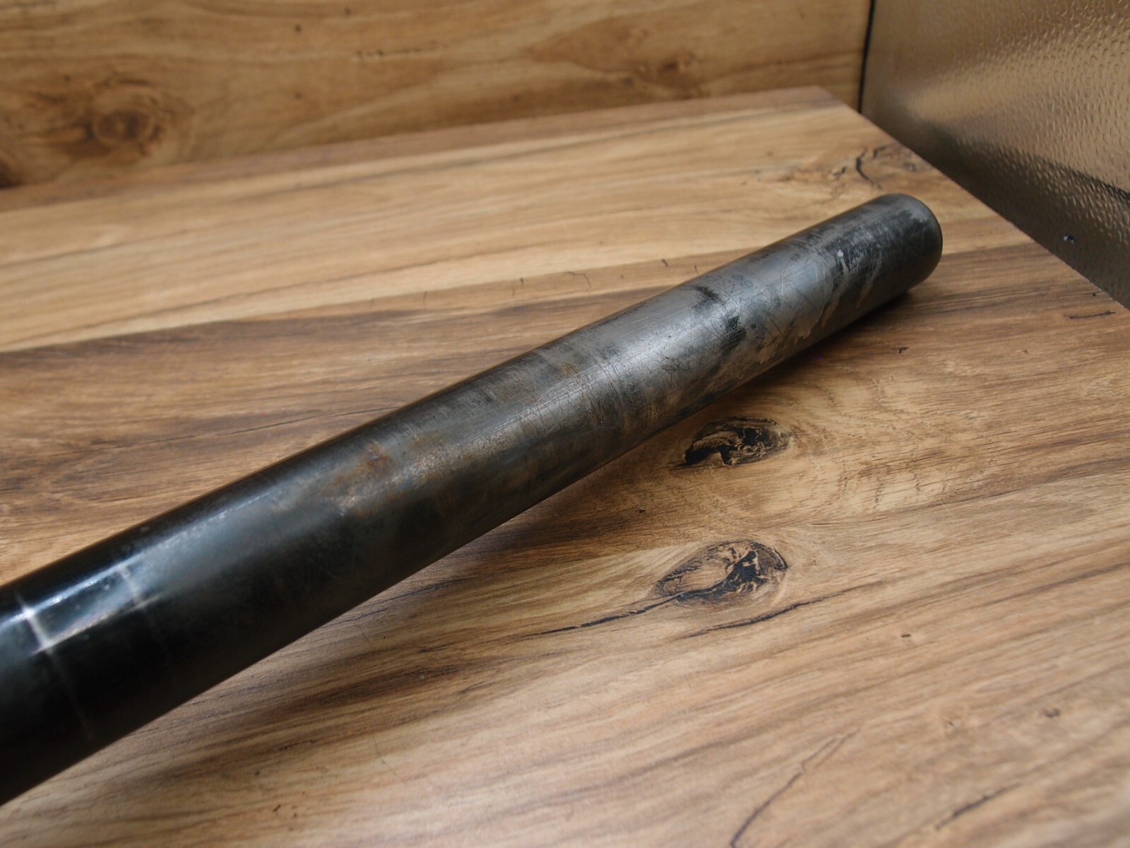 1990’s vintage plain seatpost Kalloy CRMO Heat Treated for MTB 31.6 mm