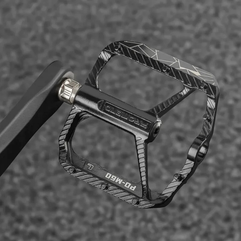 PROMEND MTB Bike Pedals Triple-Bearing Aluminum Alloy Anti-Slip Pedals