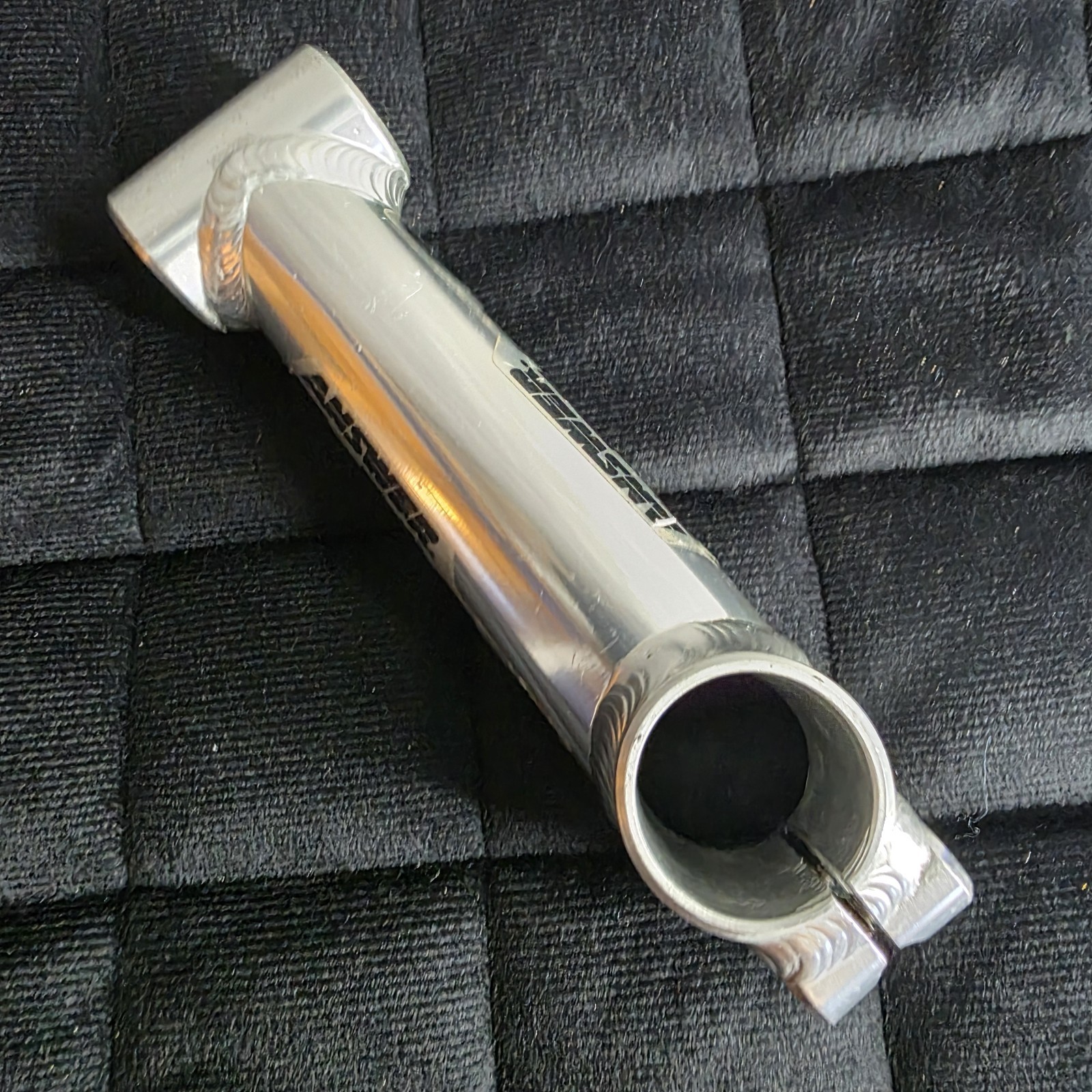 Vintage Answer A-TAC Easton Taperwall Stem 135mm 1-1/4” 0° Zero Rise Silver MTB