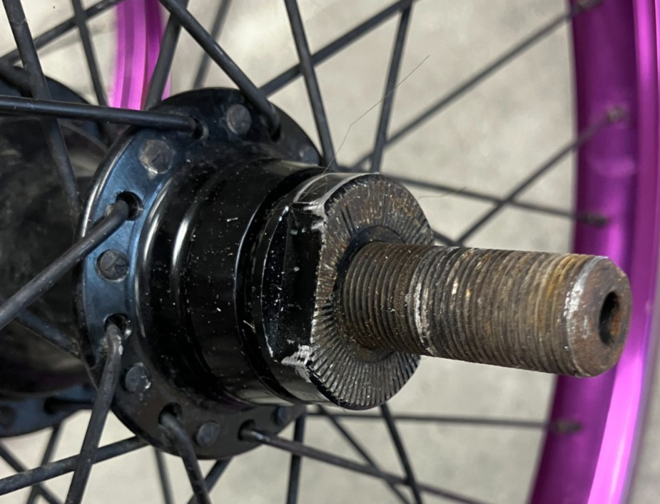 Nitrous 16″ Bike Rims – Front & Back Purple Eastern Bikes